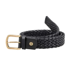 Brown Geometric Belt