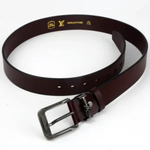 LV Leather Belt